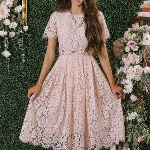 Blush dress 🎉🎉sale🎉🎉